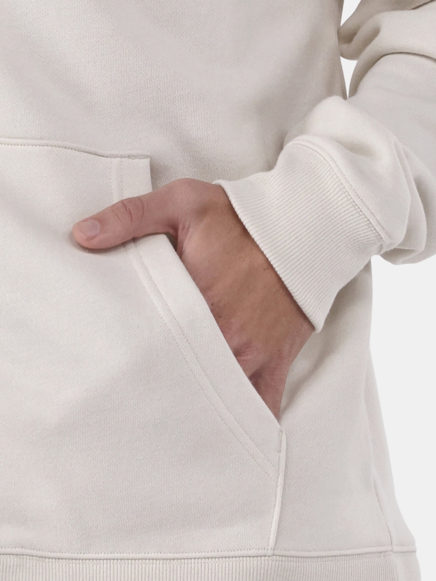 No Boundaries Zip Hoodie with Long Sleeves, Men's & Big Men's