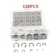 thumbnail image 2 of 120 Piezas E Clip YONGSHENG Acero Inoxidable, 2 of 3