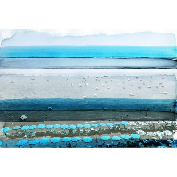 Parvez Taj Spiaggia Art Print on Premium Canvas
