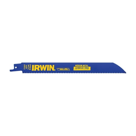 

IRWIN 372818P5 Reciprocating Saw Blade 18 TPI Cobalt/Steel Cutting Edge Bi-Metal