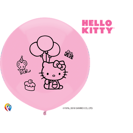 Party Supplies - Pioneer Latex Balloon Hello Kitty 3 ct. 17" 57732