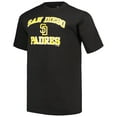 thumbnail image 2 of Men's Profile Black/Heather Gray San Diego Padres Big & Tall T-Shirt Combo Pack, 2 of 5