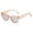 Orange, variant on Women Men Retro Fashion Street Shot Glasses Unisex PC Frame Sunglasses