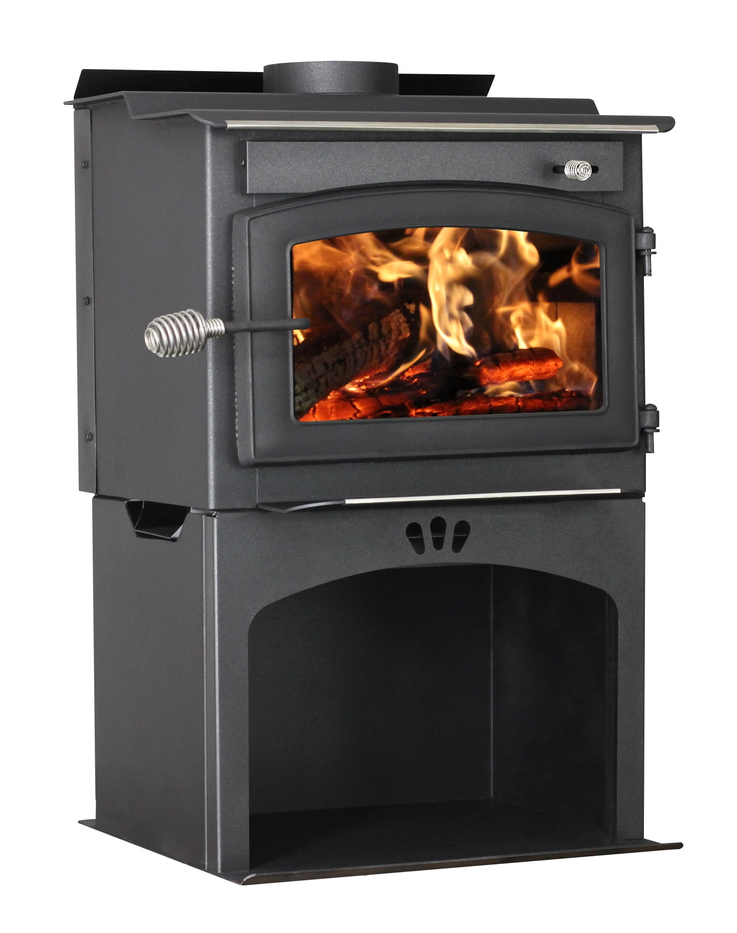 Defender 1,200 Sq. Ft. Wood Stove with Storage by United States Stove Company