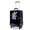 Black, variant on Tri-Star Durable Flexible Carry on Luggage with Spinning Wheels Suitcase [ITEM#:KZL8899]