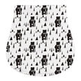 thumbnail image 2 of Delliss Baby Feeding Towel Burping Cloth Double-Layer Nursing Towel Cotton Newborn Pad Towel Black, 2 of 5