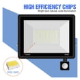 thumbnail image 3 of LED Reflector Floodlight PIR Motion Sensor Wall Lamp IP66 Waterproof LED Spotlight Outdoor Lighting Garden Exterior Street Lamp ,Easy to Install, 3 of 7