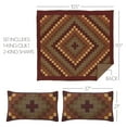 thumbnail image 4 of Primitive Quilt Set Heritage Farms Patchwork Cotton Bedroom Decor TCC Brands, 4 of 8