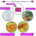 thumbnail image 3 of FLOPESN Holiday Themed DIY Diamond Art Painting Pendant, Festive Atmosphere Home Decor Round Ornament-Love Girl, 3 of 8