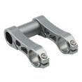 thumbnail image 3 of Extensor de manillar de bicicleta, barra extensora de aleación de aluminio, soporte resistente y ligero Gris plata, 3 of 8