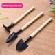 thumbnail image 5 of Miniexcavadora, pala y rastrillo para espacios compactos, ideal para plantar y cuidar jardines domésticos Kit de herramientas de jardinería para balcones, 5 of 8