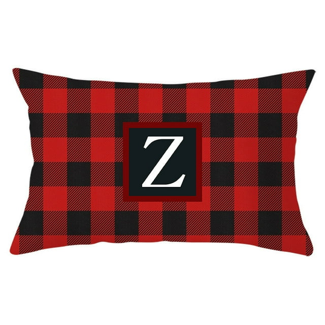 Funda de almohada navideña con diseño de muñeco sin rostro, gnomo enano, duende, enrejado, árbol de Navidad, copo de nieve, lino estampado, funda de almohada para sofá, funda de almohada de piel de me
