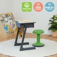 thumbnail image 6 of ECR4Kids Sitwell Wobble Stool with Cushion, Adjustable Height, Active Seating, Grassy Green, 6 of 9