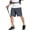 FI87_Dark Gray, variant on Men's Cargo Shorts Quick Dry Ice Silk Shorts Lightweight Knee Length Pants with Multi Pockets Light Green 2XL