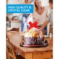 thumbnail image 7 of TickJOY 20 Pcs Clear Cellophane Bags Large (24 in x 30 in), 3 Mil Thicker Cellophane Wrap for Gift Baskets, Celofan Plastic Gift Bags with Red Bows Ribbon, 7 of 7