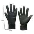 thumbnail image 5 of BAETEUY Unisex Winter Cycling Gloves, 1 Pair, Thickened, Plush, Lined, Waterproof, Touchscreen, Great, Grip, Palm, Anti-slip, Cold, Weather, Driving, Skiing, Skating, Gloves, 5 of 7