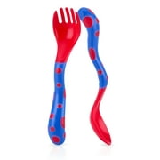 Halloween Nuby 4 Piece Spoon And Fork Set, Colors May Vary