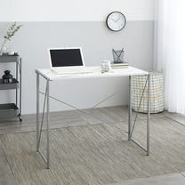 Urban Shop Collapsible Desk, Dark Grey