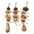 thumbnail image 4 of Juego de juguetes para masticar para loros, piedra con pico para periquitos, juguetes para masticar para loros, juguetes para masticar para pájaros, los mejores de su clase, 4 of 12