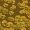 thumbnail image 1 of Ahgly Company Machine Washable Indoor Square Transitional Dark Bronze Brown Area Rugs, 4' Square, 1 of 7