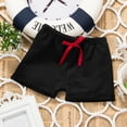 thumbnail image 2 of Unisex Baby Boys Girls Cotton Summer Drawstring Casual Sports Shorts, 2 of 7