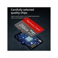 thumbnail image 3 of Tarjeta de memoria TF/microSD de 256 GB, estándar U3 y Clase 10, rendimiento premium, incluye adaptador, para cámaras, drones, teléfonos y consola Nintendo Switch (gris), 3 of 6