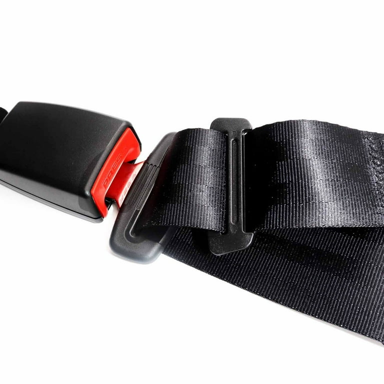 2Set Car Safety Seat Belt 3 Point Adjustable Seat Belt Lap Belt Universal for Car Truck Bus Travel Safety with Screws