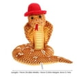 thumbnail image 2 of UPGRATOR Figurines de Serpent en Peluche Rouges pour Accessoire de Scène et Usage en Festival 1 Ensemble, 2 of 4