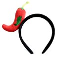 thumbnail image 1 of Bandeau en Peluche Pastèque Fraise pour Filles Accessoire pour Cheveux, 1 of 11