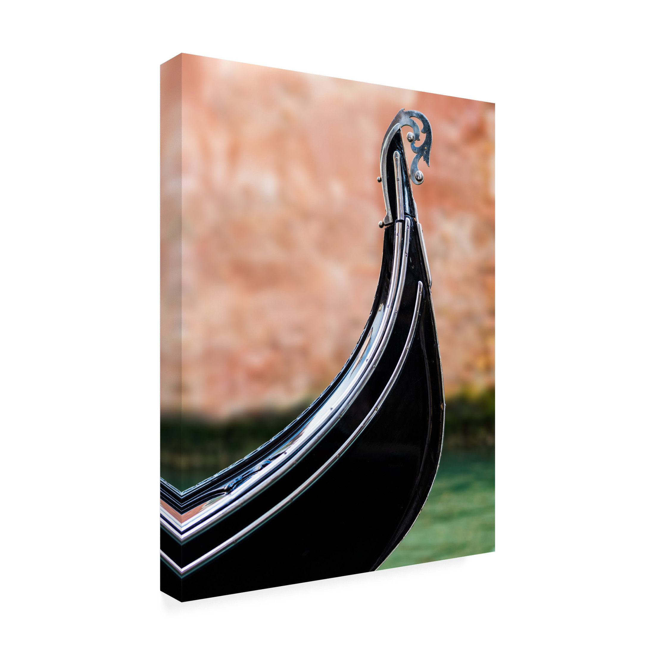 Trademark Fine Art Jaroslaw Tomczak The bow of the gondola Canvas Wall Art