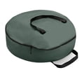 thumbnail image 5 of Tuvgenk Wreath Storage Bag Durable Green Water Resistant Storage Bags Multifunction Practical Zipper for Home Use, 5 of 5