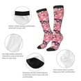 thumbnail image 4 of Saiise Sanrio Ci Funny Socks Men Women Boys Kids Adults Novelty Graphic Crew Tube Socks Crazy Design Casual Dress Socks for Sports,Running,Travel, 4 of 7
