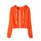 thumbnail image 1 of Gibobby Sudadera mujer, Sudaderas con cierre para mujer, lindas sudaderas con capucha para parejas(Naranja,CH), 1 of 3
