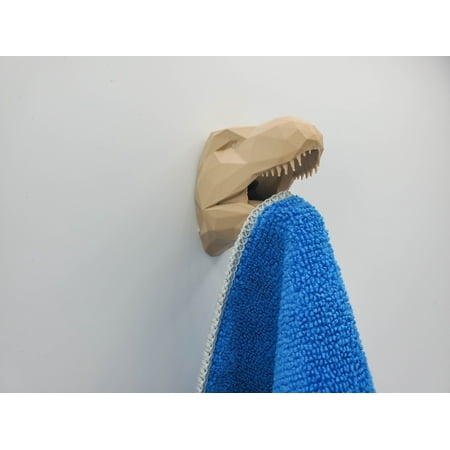 

Tyrannosaurus Rex Dinosaur Wall Hangers for Jackets Headphones Towels Prey…