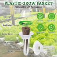 thumbnail image 2 of Jinsinto 50 piece，plant glasses in the net with plastic ash a stamp shape, 2 of 5