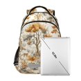 thumbnail image 7 of FORMRS Unisex Backpack Elementary School Travel Bookbag with Reflective Stripes, Forest Pattern, 7 of 7