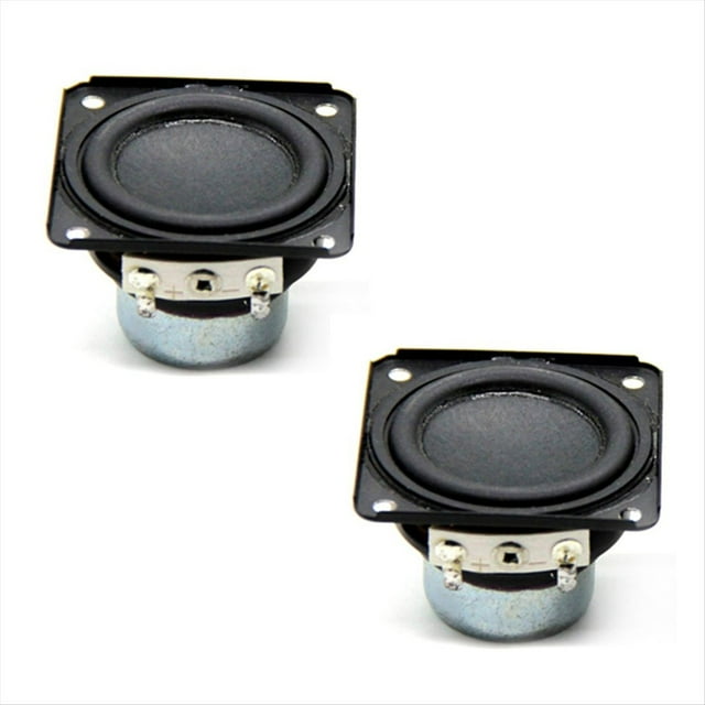 Altavoz de Audio de 1,8 Pulgadas, 4 Ohmios, 10 W, 48 Mm, Altavoz Multimedia de Graves, Mini Altavoz de Sonido DIY con Orificio de Montaje
