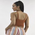 thumbnail image 3 of QUTETN Crochet Sweater Cami with Keyhole  Women‘s, 3 of 5