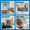 thumbnail image 3 of Mount-It! Ceiling TV Mount, 27" Maximum Screen Size, Under Cabinet Swivel Bracket, 3 of 9