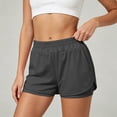 thumbnail image 6 of Womens Running Athletic Shorts Quick Dry Casual Cycling Tennis Workout Yoga Lounge Hiking Jogging Shorts with Liner Pockets, 6 of 10