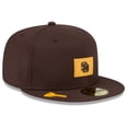 thumbnail image 3 of Men's New Era  Brown San Diego Padres 2026 Clubhouse 59FIFTY Fitted Hat, 3 of 5