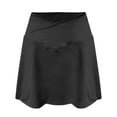 thumbnail image 5 of RUTAYY Women Pleated 2 In 1 Tennis Skirt With Pockets Shorts High Waisted Athletic Skorts Workout Sports Skirts Solid Color Flowy Swing Skirts, 5 of 6