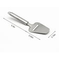 thumbnail image 2 of Durable 9.5 Inch Cheese Cutter Knife Made of Stainless Steel for All Cheese Types, 2 of 7