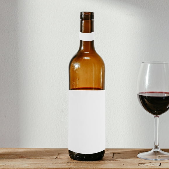 SHOWERORO Wine Bottle Labels 10 Sheets Waterproof Printable for Red Wine Bottles and Home Winemaking