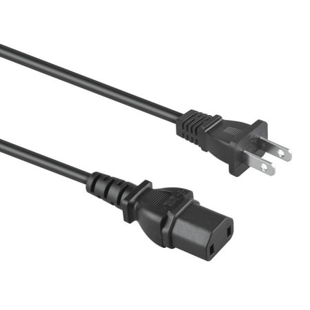 PGENDAR UL Listed 6.6ft 2-Prong Power Cord Cable Lead for Rotel RB-1552 RKB-2100 RMB-1066 DVD player
