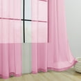 thumbnail image 3 of Dtwnek Set of 2 Panels Sheer Curtain Sheers Light Filtering Window Curtains for Living Room, Bedroom, 52" x 63", 3 of 7