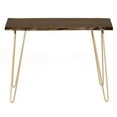 thumbnail image 3 of Carolina Classics Seti Live Edge Console Table in Elm and Gold, 3 of 3