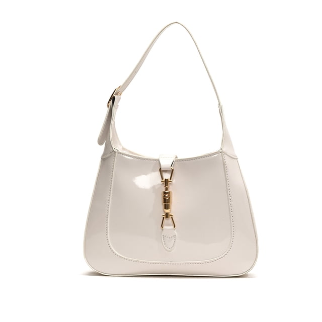 Bolso Hombro Women PU Axila Bag Hobo () White