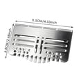 thumbnail image 2 of Mesh Food Covers Grease Deflector and Collector Outdoor Metal Barbecue Tools, 2 of 8