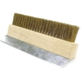 thumbnail image 2 of Soro Essentials- 10" Wide Pizza Oven Brush with Scraper and 36" Wooden Handle- Pizza Stone Grill Cleaner Safe and Efficient Cleaning Brush for Pizza Oven and Pizza Stone, 2 of 6